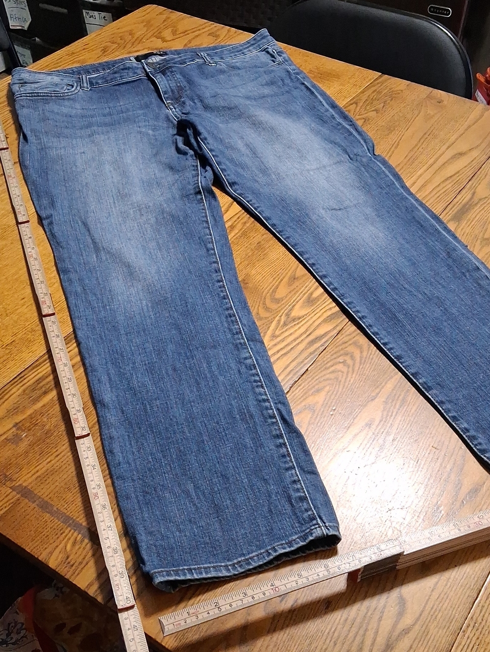 KUT FROM THE KLOTH Womens JEANS 14 BLUE CATHERINE BOYFRIEND DENIM Pants Used